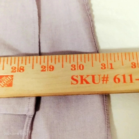 Lauren Ralph Lauren Men's Sz 16 1/2 Button Down Shirt Lavender Long Sleeves - Picture 8 of 11